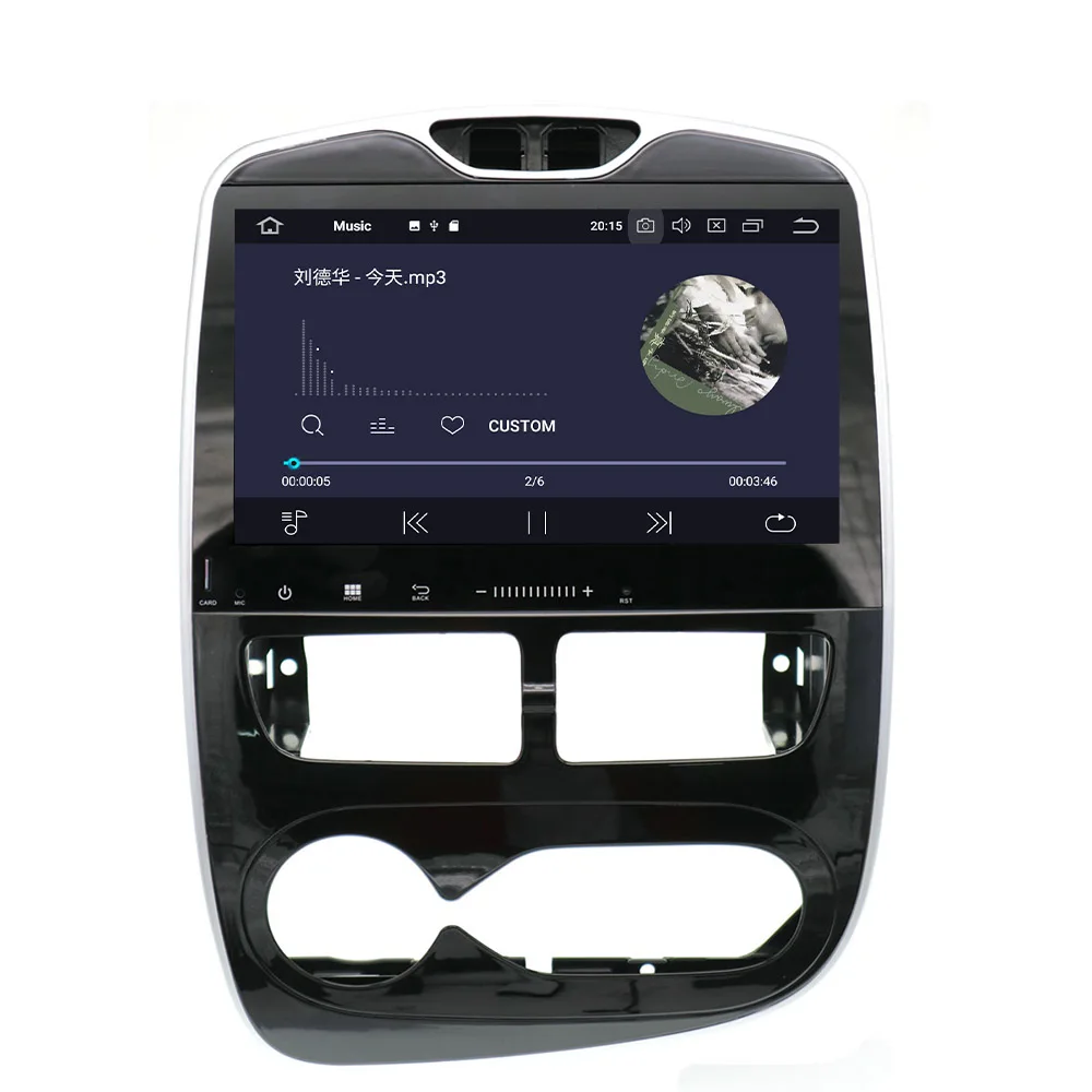 Android 9,0 автомобильный dvd-плеер gps навигация для Renault Clio 2013- мультимедиа 2 Din Лента Радио плеер 4 Гб+ 32 Гб 2 Гб+ 16 Гб