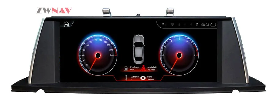 

10.25" DSP Android 9 display For BMW GT 5er F07 6er 2009-2018 car GPS Navigation head unit multimedia player radio tape recorder