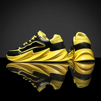 

Fashion Light Lace-Up Tenis De Hombre Men's Chaussure Homme Comfortable Lightweight Sneakers Breathable Outdoor Sports Shoes