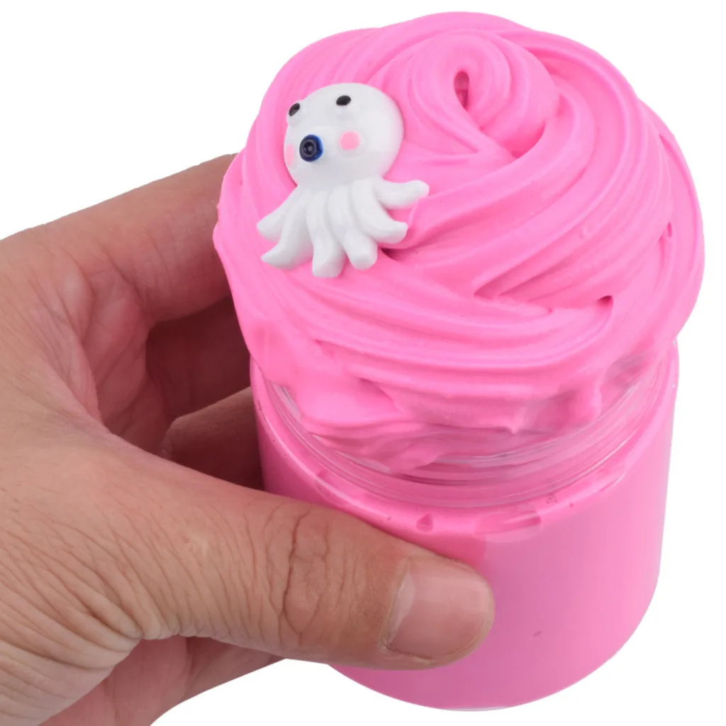 Octopus Non-Stick Large Foam Mud Pressure Relief Toys Scented Oily Mud Slime Toys Antistress Gadgets Stress Relief Toy #B