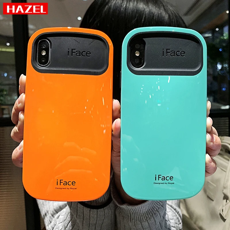 Чехол iFace из поликарбоната противоударный матовый чехол для iphone XS Max 6 6S 7 8 Plus X XR 10