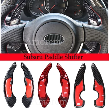 

T-Carbon Steering Wheel Peddle Shifter Extension For Subaru Forester BRZ XV Outback Legacy WRX For Toyota GT86 FR-S Paddle Shift