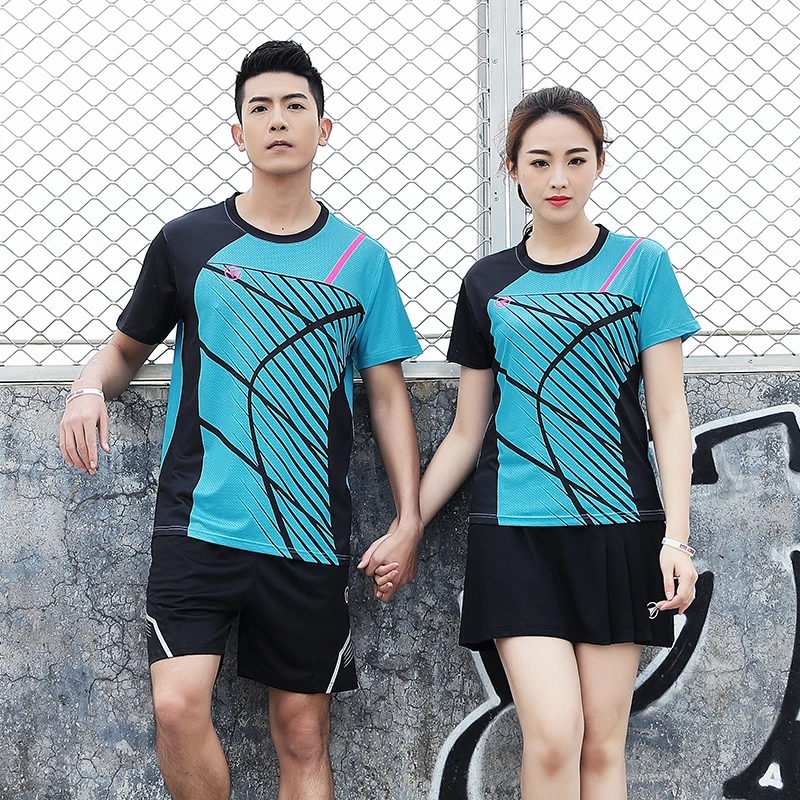 New Sports Badminton clothes Men   Women  Table Tennis clothes   Running sets    Fitness Gym Badminton sets  A123