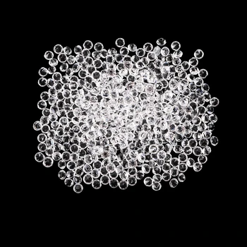 

1000 Pcs 30mm (2") Crystal Faceted Diamond Tiny Mini Rhinestone Crystal 3D Nail Pixie Rhinestone Decoration DIY Nails Art