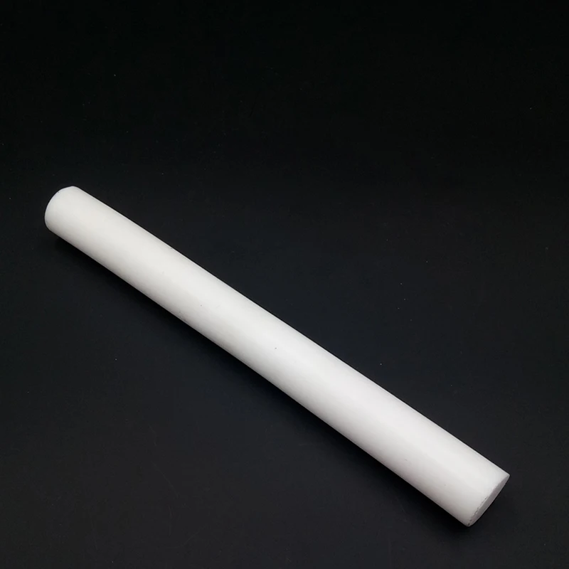 1pcs Diameter 6mm-50mm PTFE Stick Polyte trafluoroetylene Rod Polytef PTFE Bar Solid Rod Length 80mm~ 200mm ptfe rod