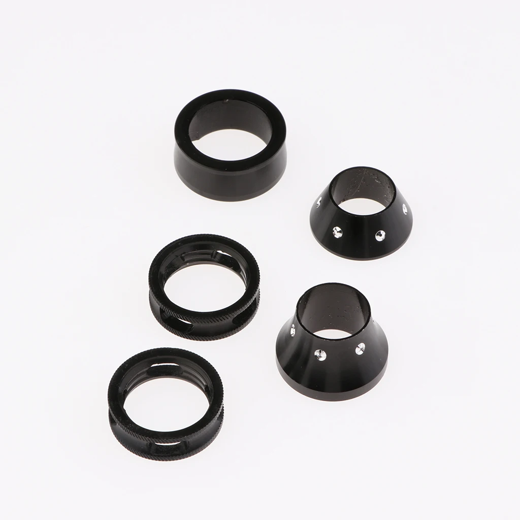 Aluminum Alloy Fishing Reel Seat DIY Handle Fishing Rod Building Repair Kit Casting Rod Reel Seat Making Material