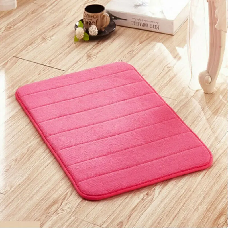 Faroot Новое поступление 60X40 см Нескользящий Впитывающий мягкий коврик из пены с эффектом памяти напольный для ванной и спальни душ коврик Декор US