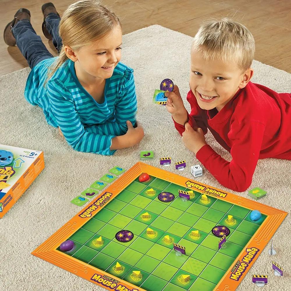 

Learning Resources Mouse Mania Board Game Learning Coding of Board Game