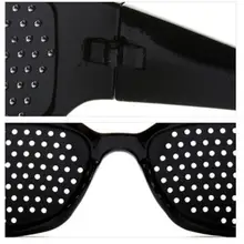 Практичный коррекции зрения Зрение Улучшение уход очки для тренировки очки покрытая цельной полиуретановой кожей анти-очки при астигматизме