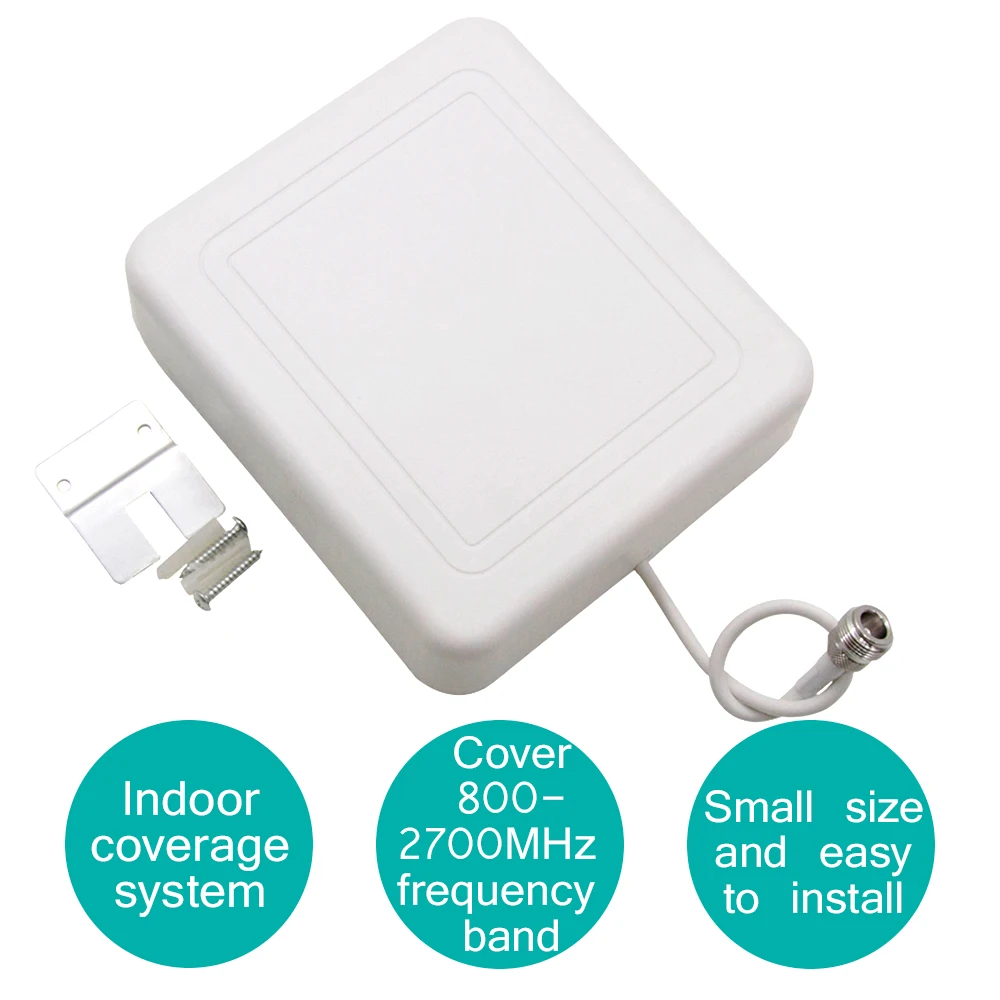 4g Outdoor Internal Antenna 2g 3G 4G LTE Panel Indoor Antenna 800-2700 N-female Cell Phone Booster Repeater
