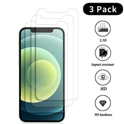 Premium Tempered Glass Screen Protector - 3 Pack for 3 Piecs GLASS (For iPhone 11ProMax)