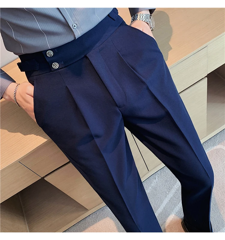 メンズ スーツ パンツ ドレープめ タカキュー TAKA-Q ストレッチウォッシャブル レギュラー