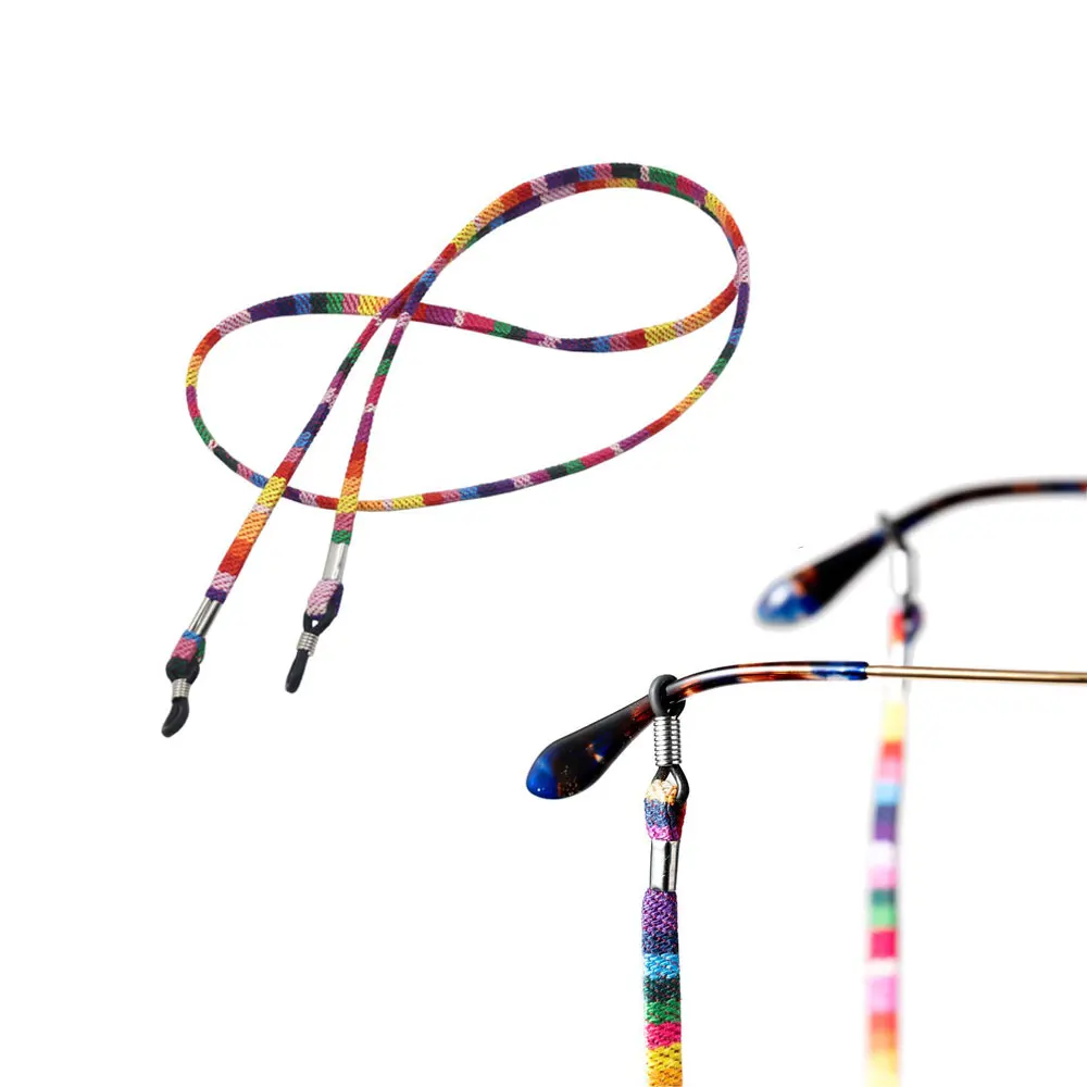 5pcs Eyeglass String Lanyard Holder adult Cotton Blend Sunglasses Neck Cord Strap kids eyewear chain