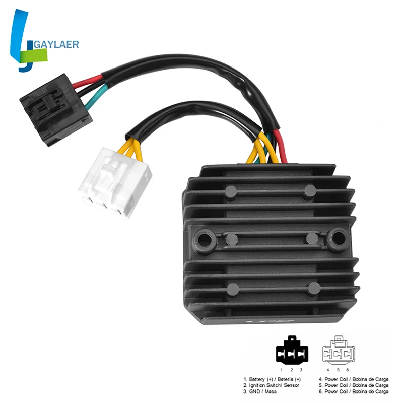

Motorcycle Voltage Regulator Rectifier for Honda UH125D SH125 SH150 2009-2012 PES125 PS125 PS150 FES150 FES125 S-WING