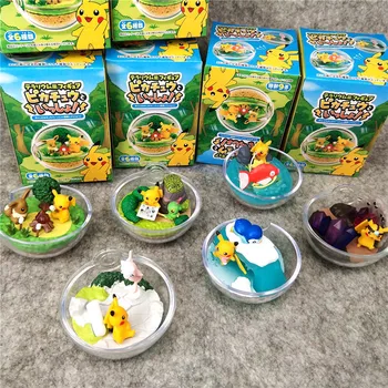 

Genuine POKEMON Toys Action Figure Poke Ball Pikachu Eevee Pocket Monster Mewtwo Model Toy For Kids Gift TAKARA TOMY Caterpie