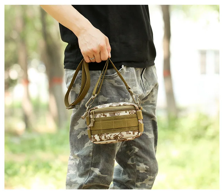 MOLLE system, мужская и женская мини-сумка-мессенджер, камуфляжная сумка на плечо, сумка для путешествий, мужская сумка, сумка для сигарет