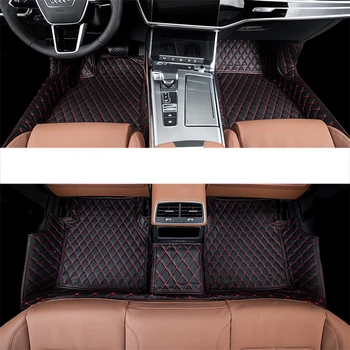 

luxury car floor mat for audi A7 2010 2011 2012 2013 2014 2015 2016 2017 2018 2019 2020 rug carpet accessories