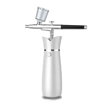 

Makeup Skin Rejuvenation Air Compressor Face SPA Airbrush Rechargeable Home Moisturizing Water Spray Oxygen Injection Machine