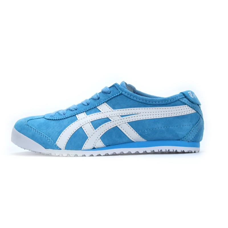 blue Onitsuka Tiger удобная обувь унисекс для скейтбординга удобные кроссовки светильник для отдыха дышащая обувь - Цвет: blue
