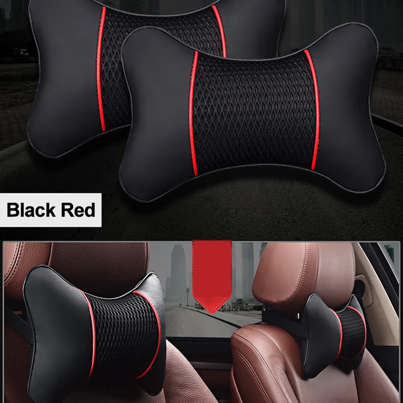 

Car Neck Pillow Auto Neck Headrest car Pillow Breathable Car Accessories Fit For Most Cars Car-Styling