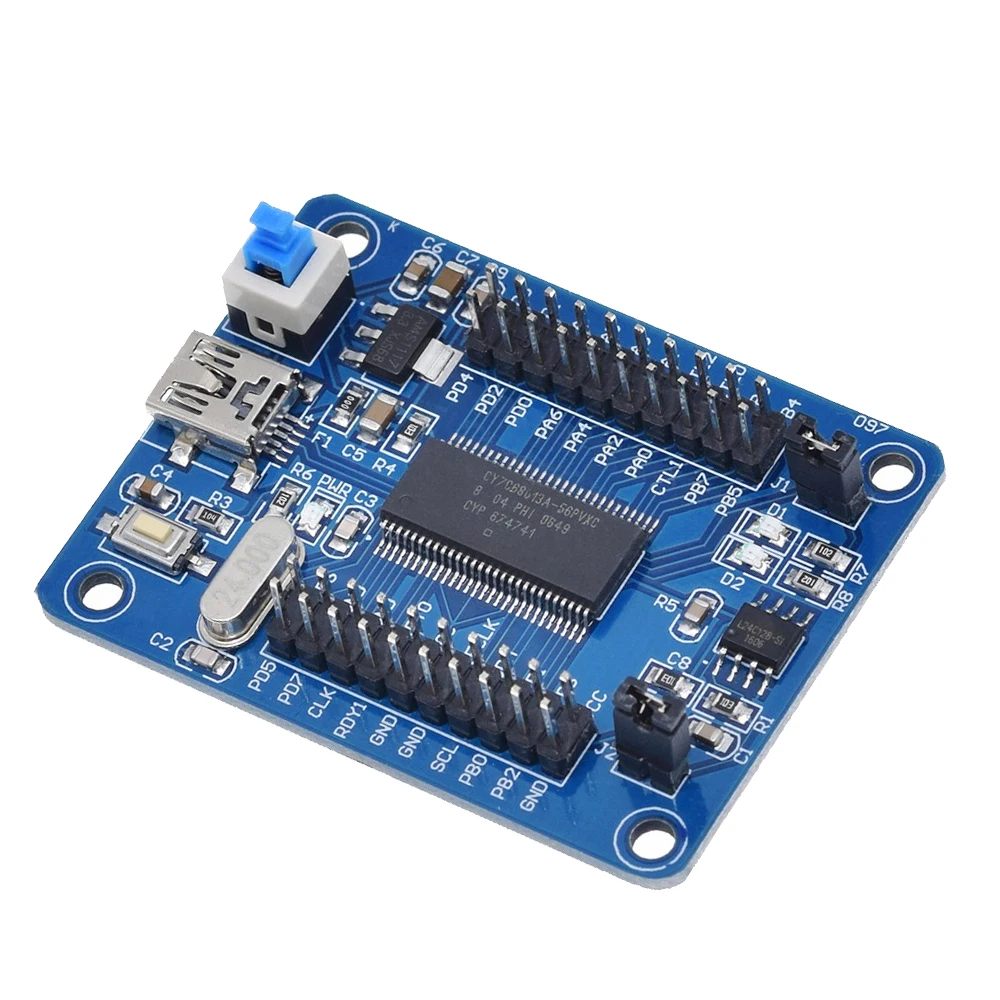 EZ-USB FX2LP CY7C68013A USB анализатора логики основной плате + исходный код | Электронные