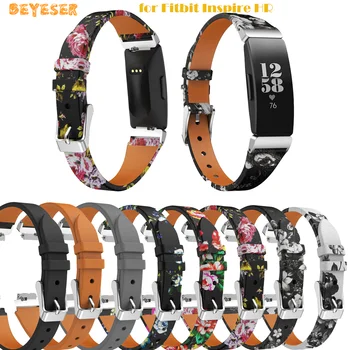 Leather Band Double Wrap for Fitbit Inspire HR Wristband Bracelet Strap for Fitbit Inspire Fitness Tracker watchband Accessories watchband for fitbit inspire hr strap wristband pure color soft waterproof smart watch strap for fitbit inspire hr band bracelet