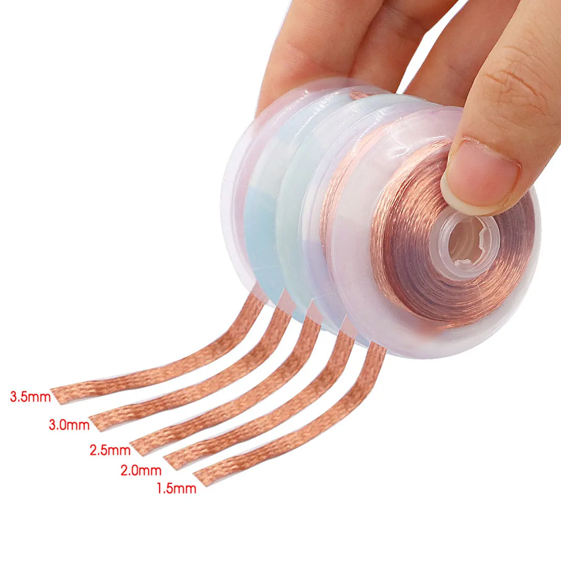 1.5mm 3.5mm 1.5M Welding Solder Remover Wires Desoldering Braid Wick