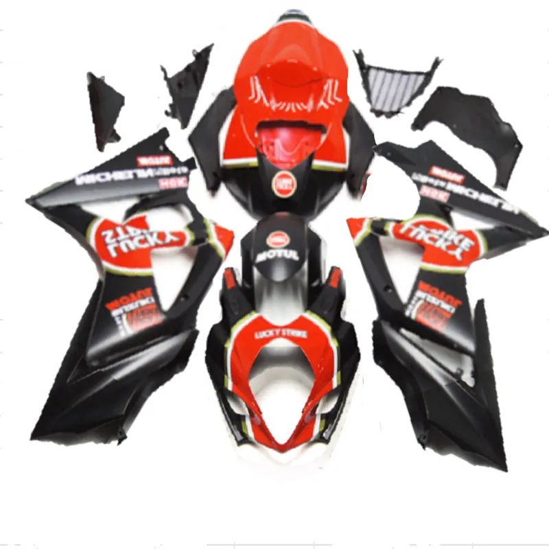 Впрыска ABS комплект обтекателей для Suzuki GSXR1000 K7 07-08 год 2007 2008 GSXR 1000 K7 07 08 Suzuki GSXR 1000 K7 обтекатель