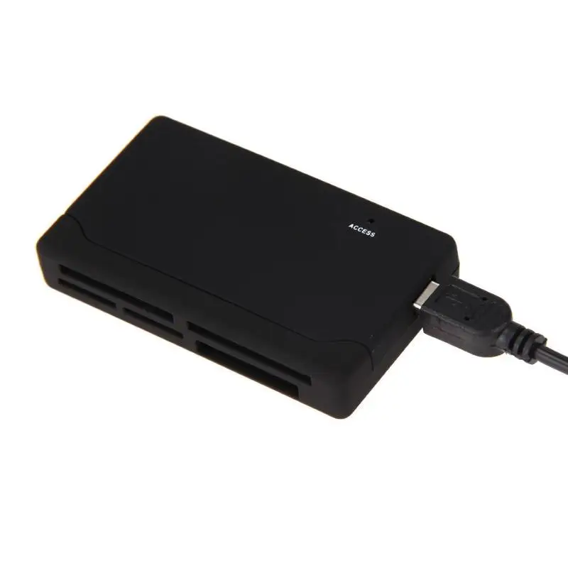 Все в одном считыватель карт памяти USB внешний SD SDHC Mini Micro M2 MMC XD CF считывание и запись флэш-карты памяти с кабелем USD