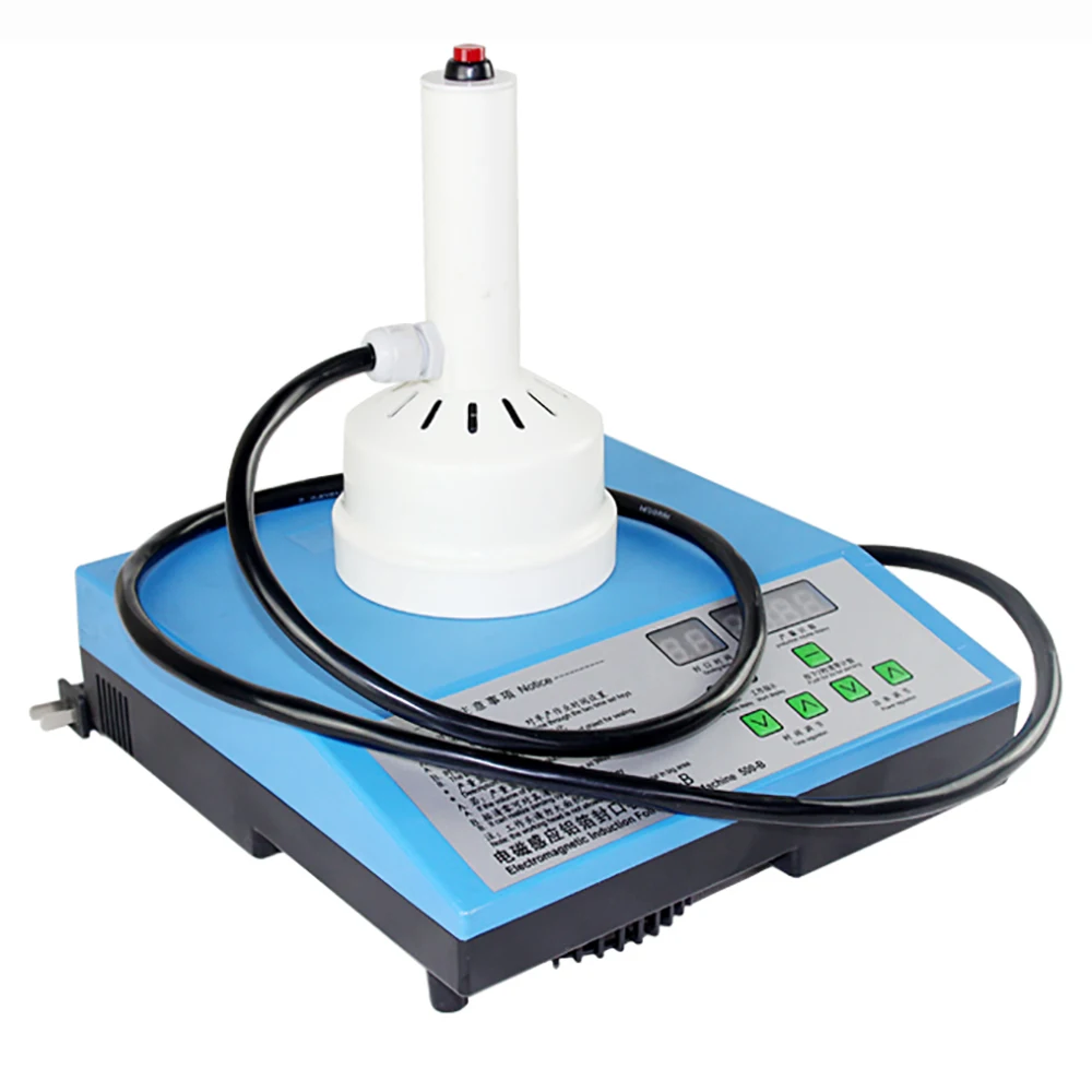 

220 В, Электромагнитная индукция, машина для запечатывания алюминиевой фольгой Bottle 20-80 мм N