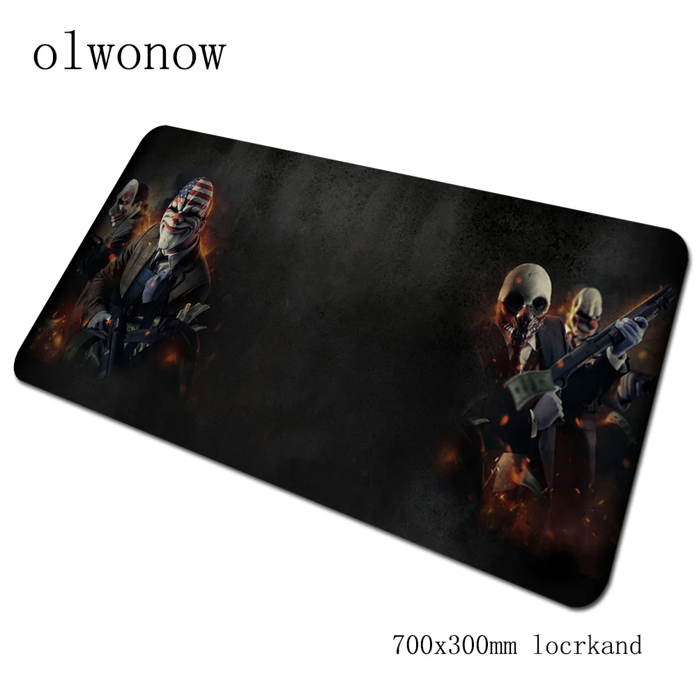 Payday коврики для мыши 70x30 см Очаровательная мышь Notbook компьютерная коврик для мыши крутой ПК игровой коврик для мыши геймер клавиатура Коврик для мыши - Цвет: Size 700x300x2mm