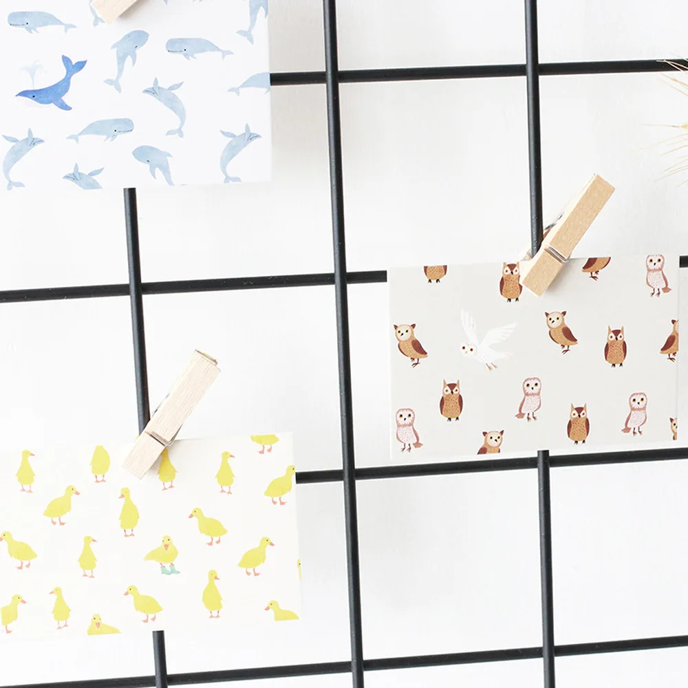 28 шт. поздравительная открытка с изображением леса мини надписью на день