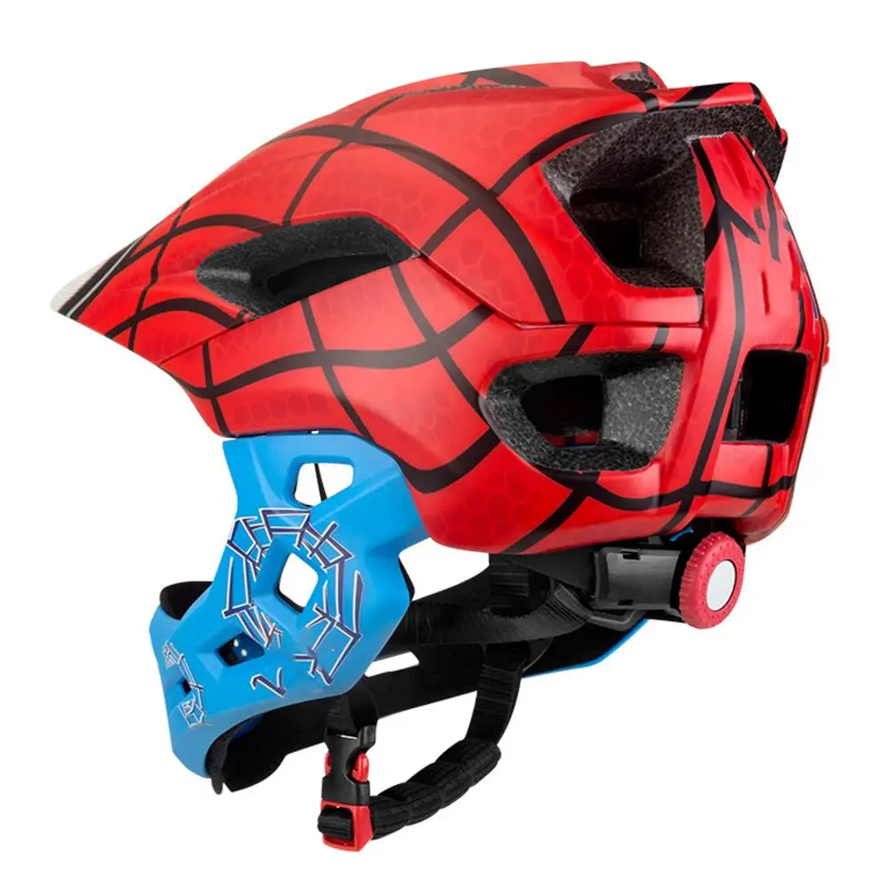 Модный мотоциклетный спортивный шлем, велосипедный баланс, шлем для скутера, подходит для детей 3-14 лет, Велосипедное оборудование для детей