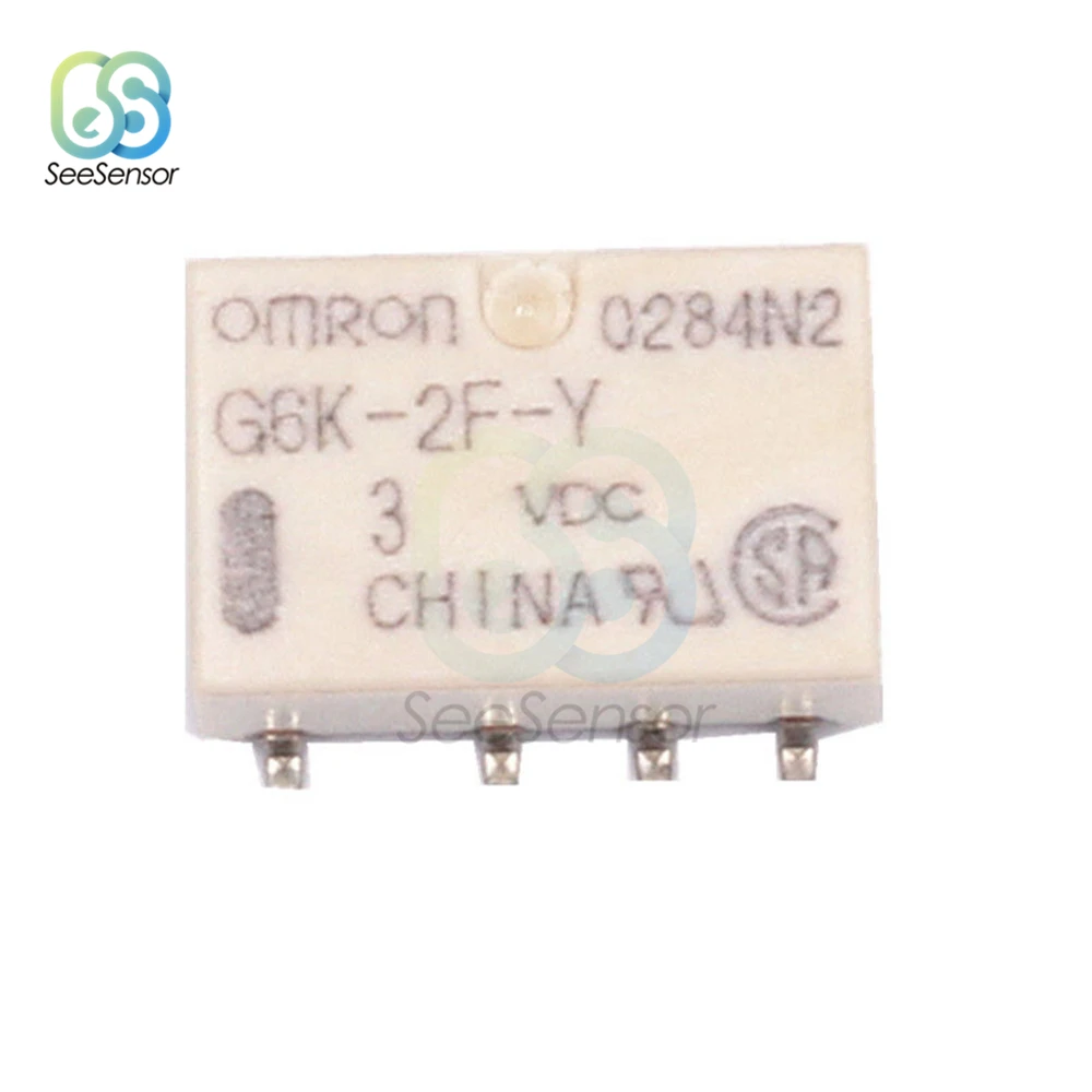 DC 3V 5V 12V 24V SMD G6K-2F-Y реле сигнала 8PIN для реле Omron