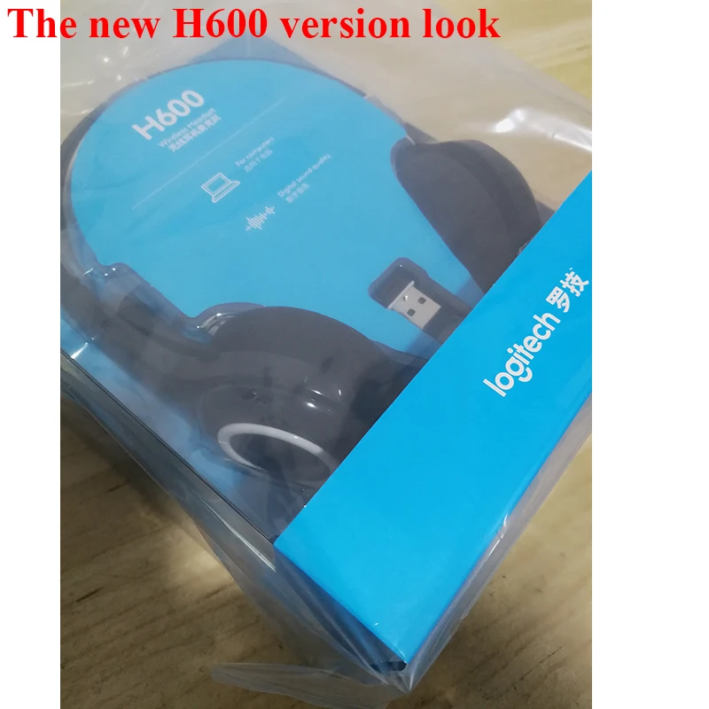 Оригинальная Беспроводная гарнитура Logitech H600 официальная проверка с
