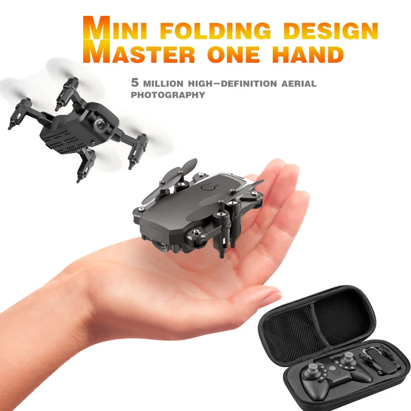 Mini Drone LF606 4K HD Camera Foldable Quadcopter One-Key Return FPV Drones Follow Me RC Helicopter Quadrocopter Kid's Toys