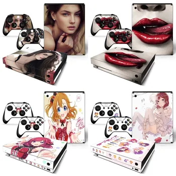 

New hot selling products vinyl for XBOX One X skin sticker Girls