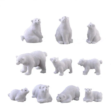 Cute Animal Miniature Polar Bear 