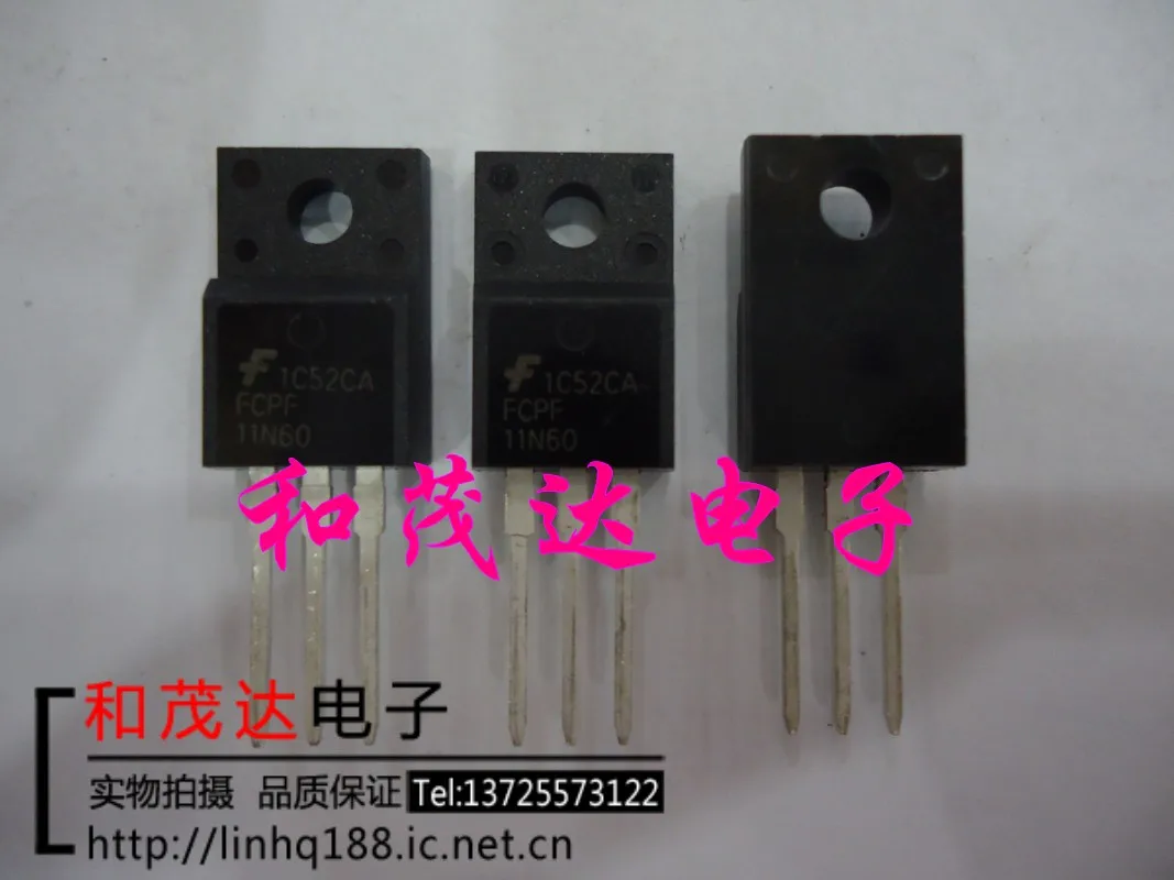 5 шт./FCPF11N65 11N65 TO-220F 650V 11A TO220F