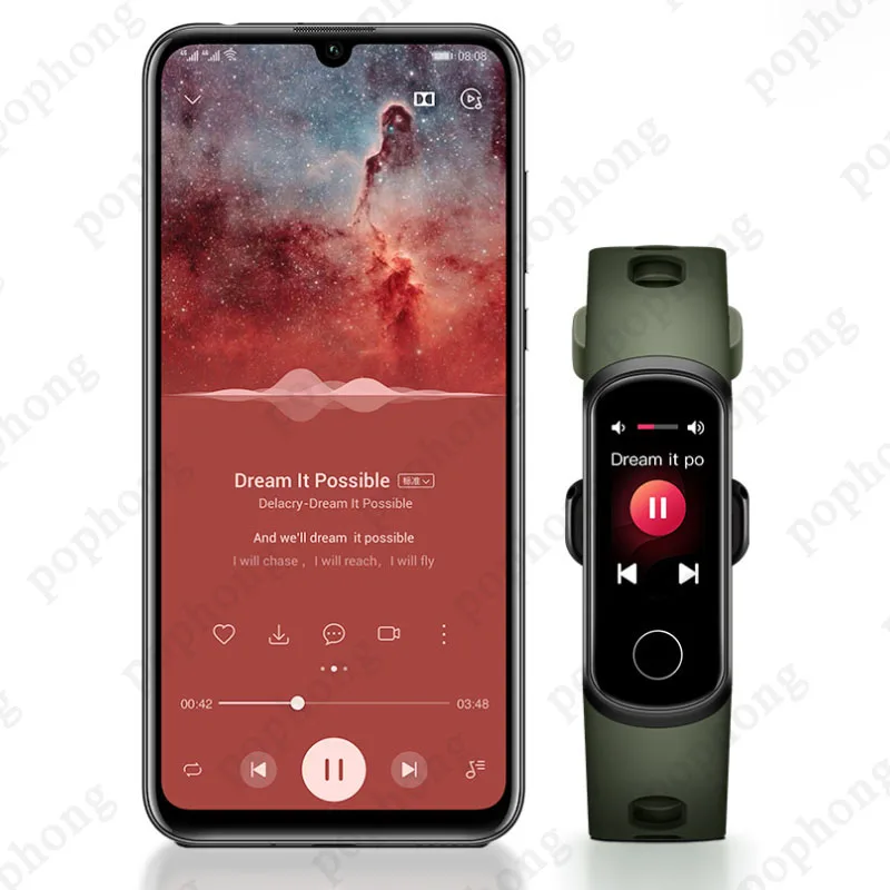 Huawei Honor Band 5i Smartband кровяное кислородное сердце rage ftness трекер сна USB зарядка