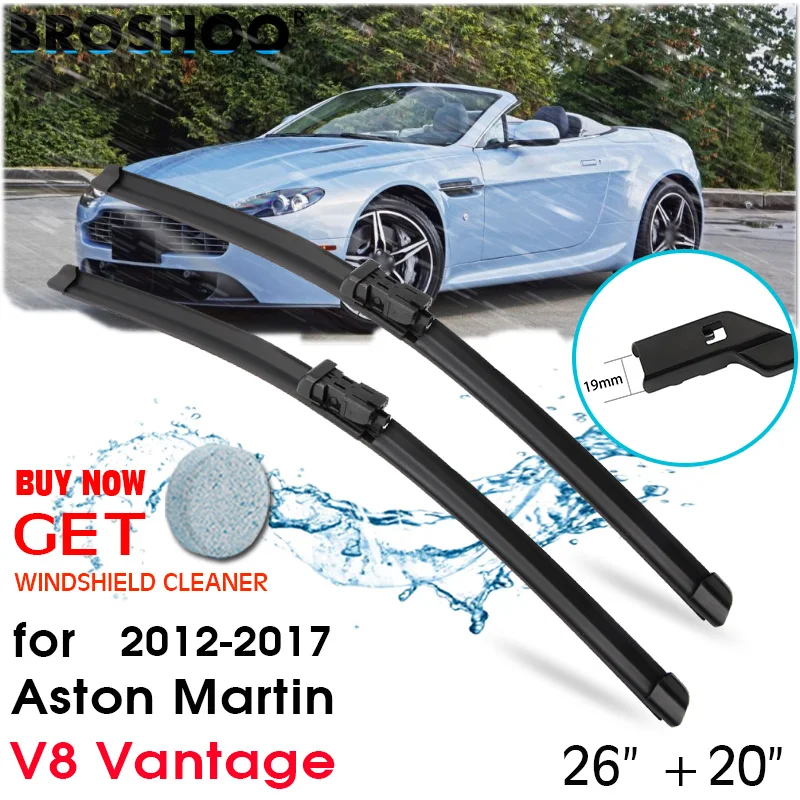 Spazzola Tergicristallo Per Auto Finestra Anteriore Tergicristalli Spazzole Accessori Auto Per Aston Martin V8 Vantage 26 "20" 2012-2017