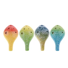 6 отверстий керамический ocarina C Ключ музыкальный инструмент для любителей музыки