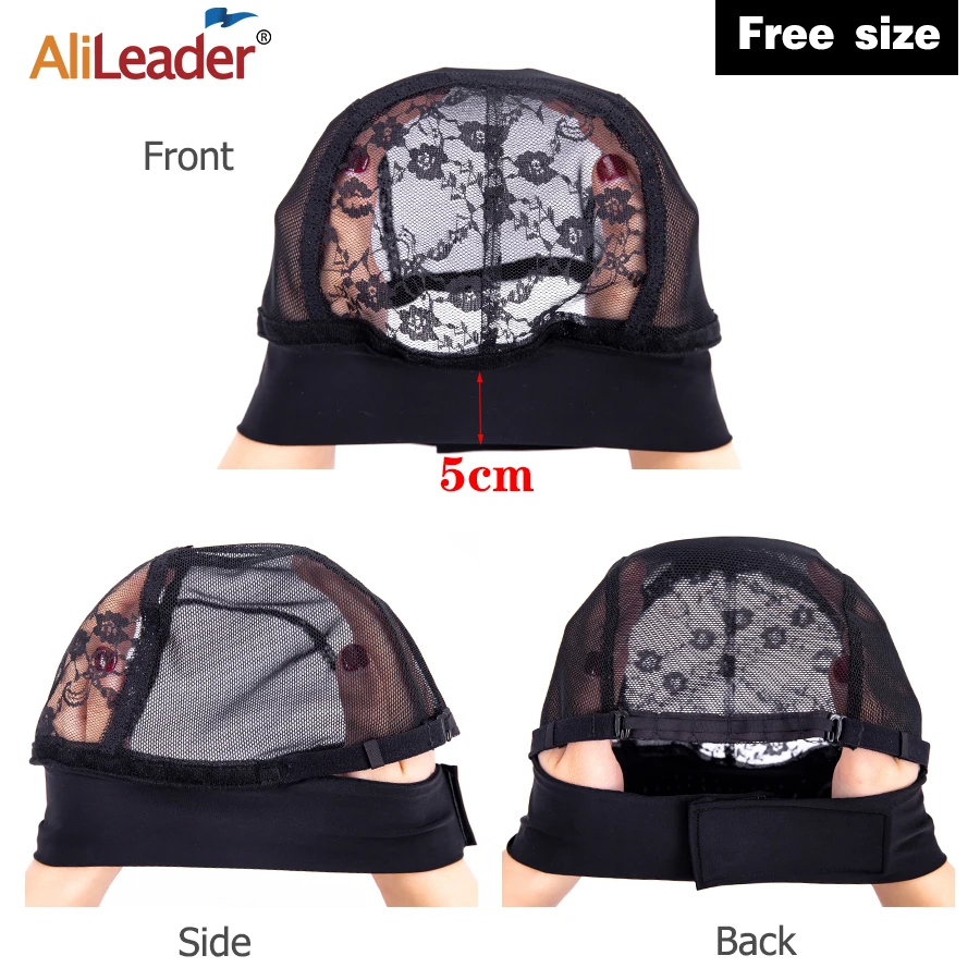 Wig Band Cap For Edges Wig Net Cap Weaving Caps Headwrap Wigs Caps For Making Wigs Human Hair Headband Making Kit
