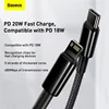 Baseus 20W PD USB Cable For iPhone 12 11 Pro XS Max XR X USB Type C Fast Charging Data Cable For Macbook iPad Mini Air Wire Cord ► Photo 2/6