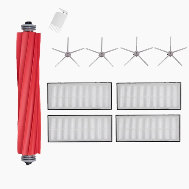 XiaoMi Roborock T7S S7 HEPA Accessory of Filter Main Brush/Cover Mop Cloth Side Brush Vacuum Cleaner Part Package  5B