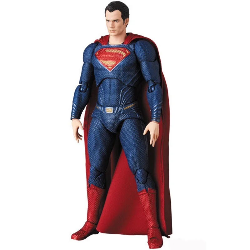 6 дюймов DC Супермен Mafex 057 Лига мира Супермен фигурка Коллекционная модель игрушка кукла