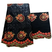 Вышитый Базен getzner африканский Базен riche ткань выдалбливают жаккардовая парча Африканский tissu с тюлевой кружевной блузкой