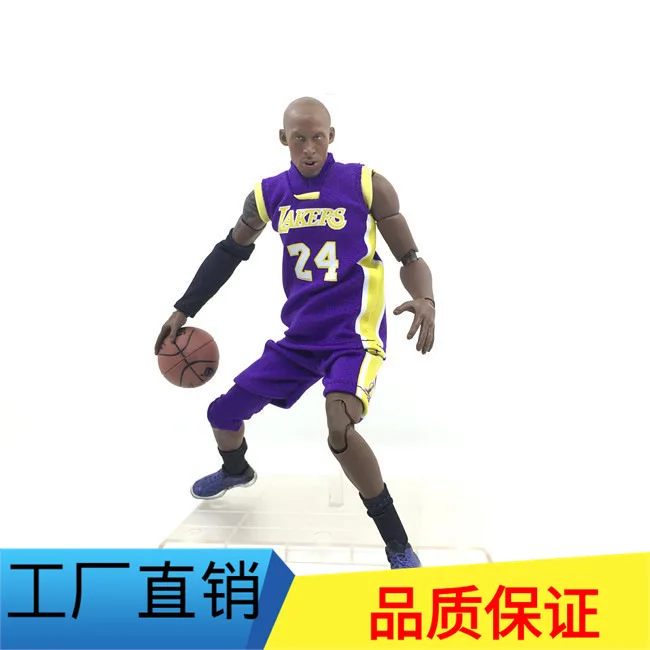 

Man pin NBA 1/9 Kobe Bryant 24 Purple Really Clothes Mobile Garage Kit Model