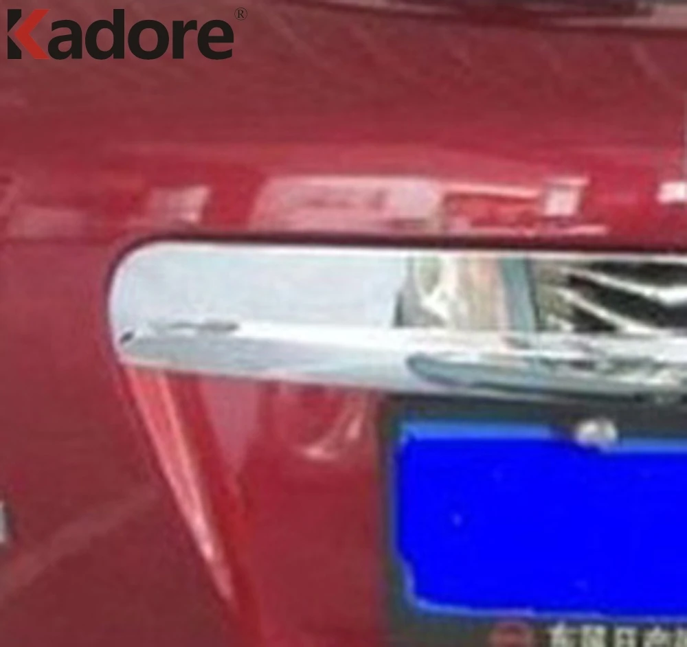 Накладка на крышку багажника для Nissan Qashqai Dualis 2007 2010 2011 2012 2013 хромированный АБС
