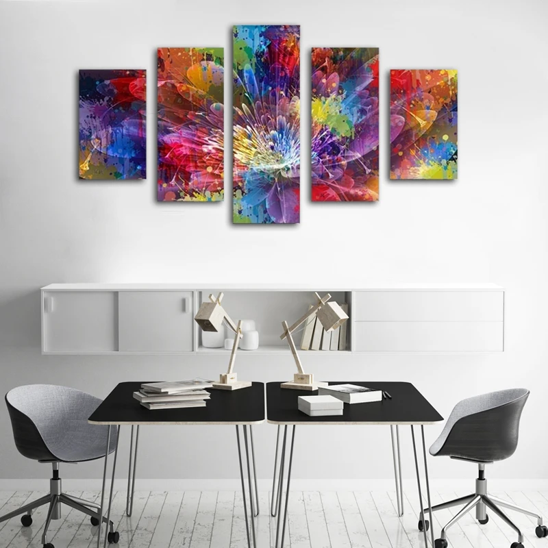 5-Pieces-Gorgeous-Flowers-Canvas-Paintings-Abstract-Canvas-Print-Poster-Bedroom-Pictures-for-Home-Decor-Colorful (3)